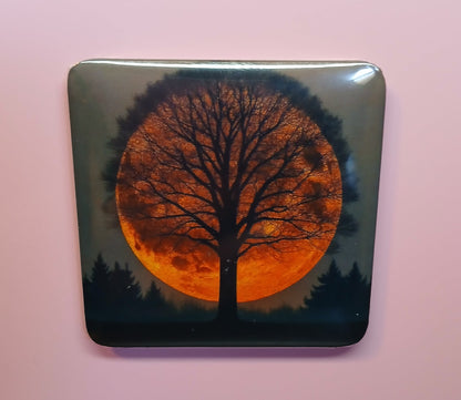 Autumn Full Moon Magnet Set