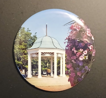 Virginia Round Magnet Set - Dogwood, Redbud, Front Royal Gazebo