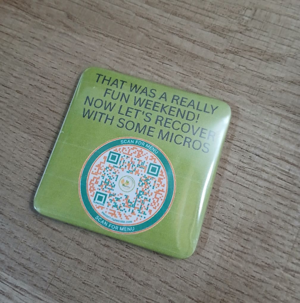 Hand Pressed Custom Magnets