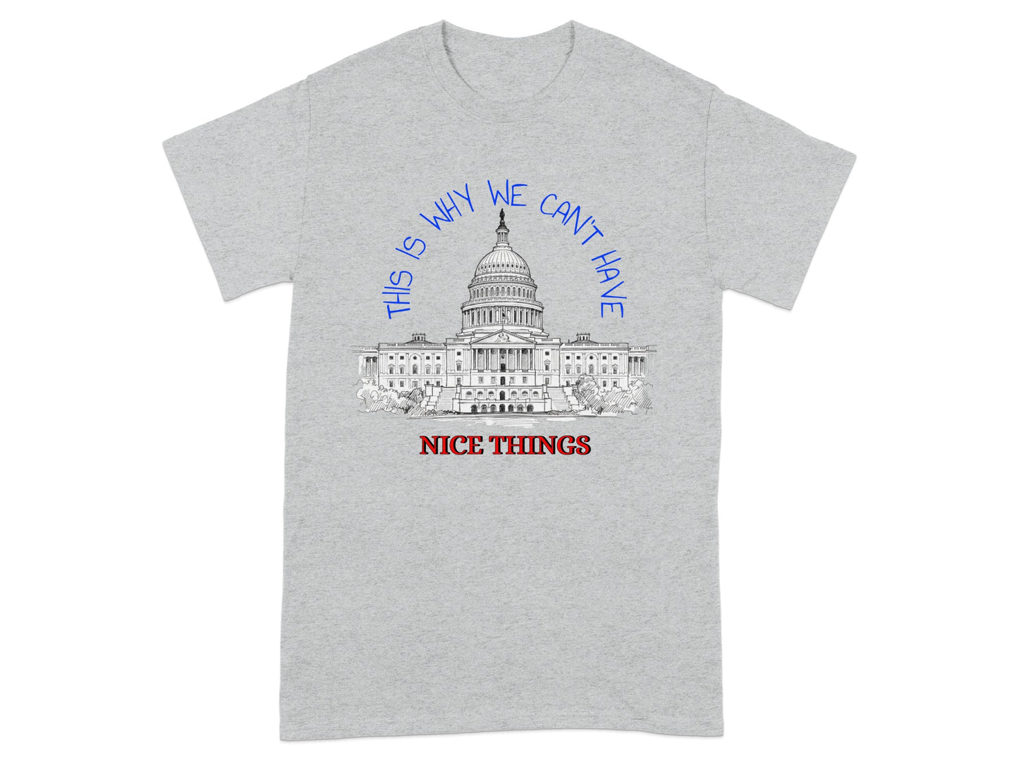 This is Why We Can't Have Nice Things T-Shirt Product