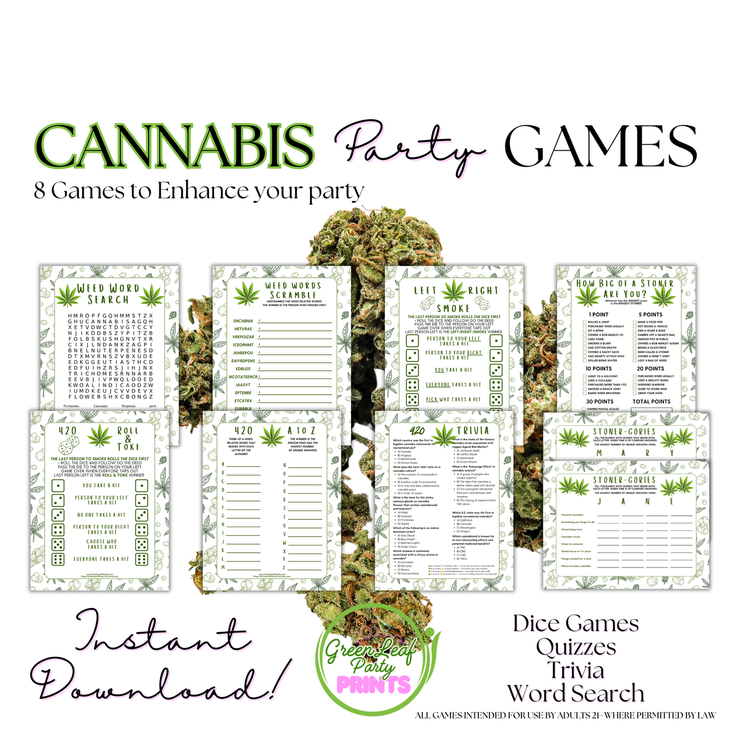 Adult Party Games Bundle - Digital Pack