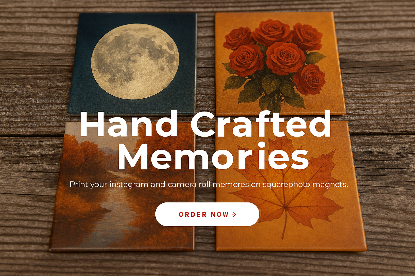 Hand Pressed Custom Magnets